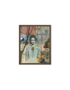 Wistful Reverie - Framed Canvas