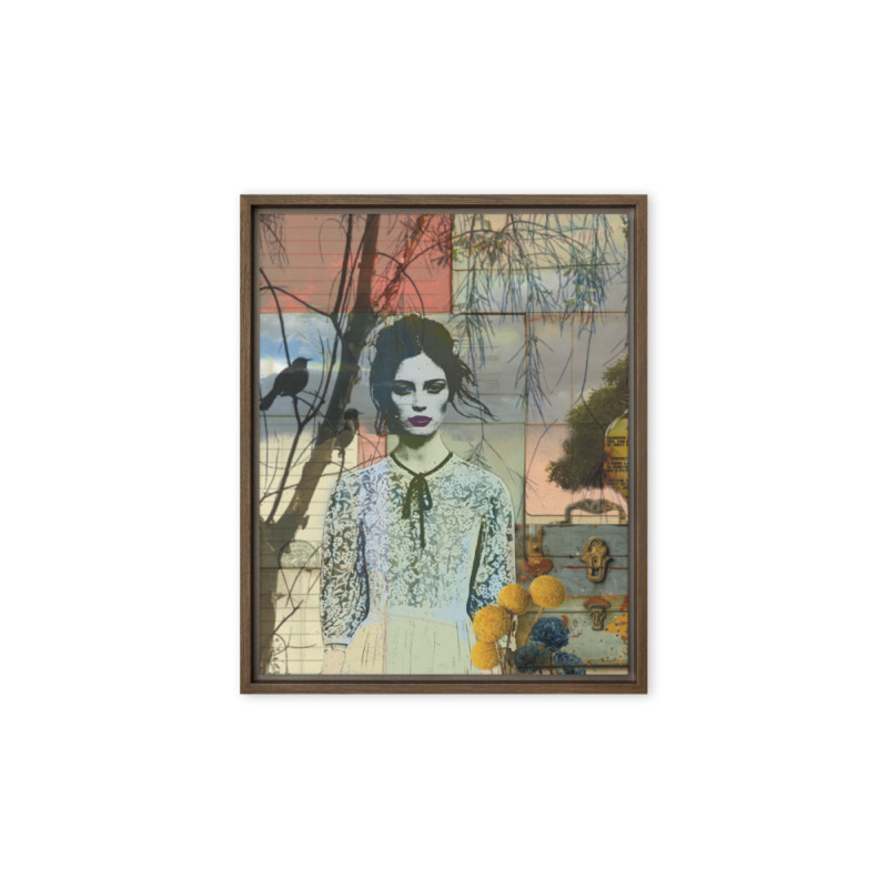 Wistful Reverie - Framed Canvas Wistful Reverie - Framed Canvas