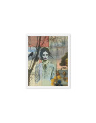 Wistful Reverie - Framed Canvas