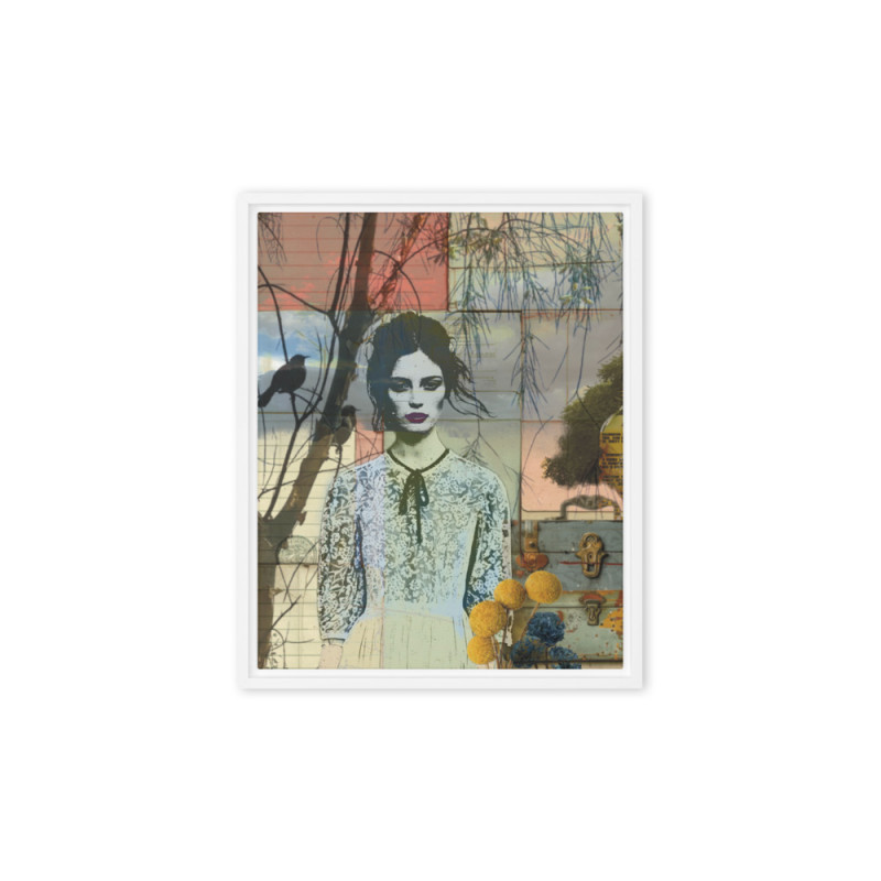 Wistful Reverie - Framed Canvas Wistful Reverie - Framed Canvas