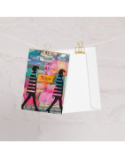 One Step at a Time - Greeting card
