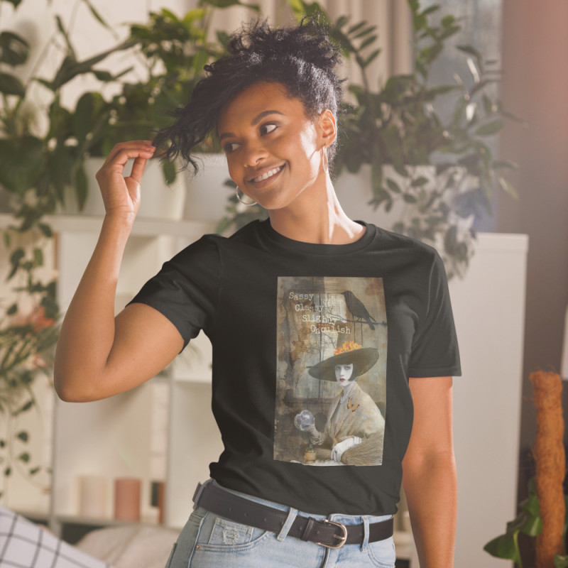 Sassy Classy Slightly Ghoulish - Short-Sleeve Unisex T-Shirt Sassy Classy Slightly Ghoulish - Short-Sleeve Unisex T-Shirt