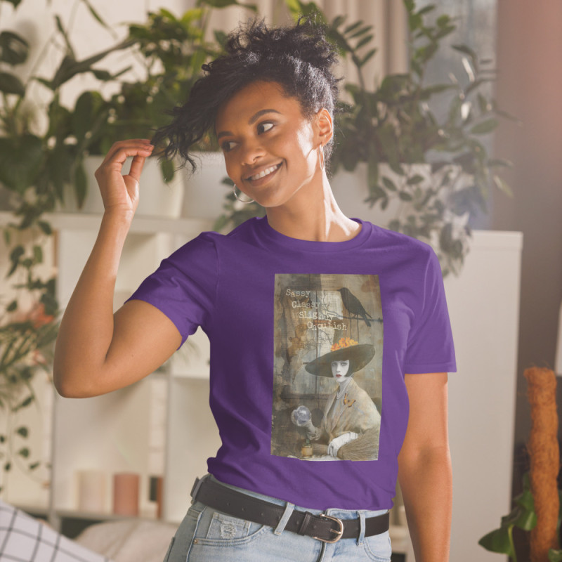 Sassy Classy Slightly Ghoulish - Short-Sleeve Unisex T-Shirt Sassy Classy Slightly Ghoulish - Short-Sleeve Unisex T-Shirt