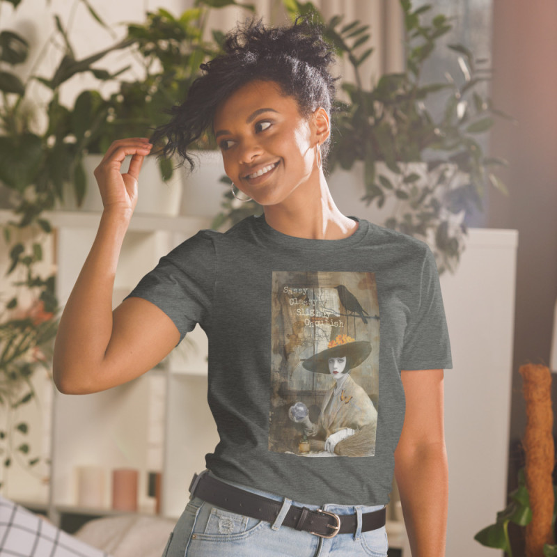 Sassy Classy Slightly Ghoulish - Short-Sleeve Unisex T-Shirt Sassy Classy Slightly Ghoulish - Short-Sleeve Unisex T-Shirt
