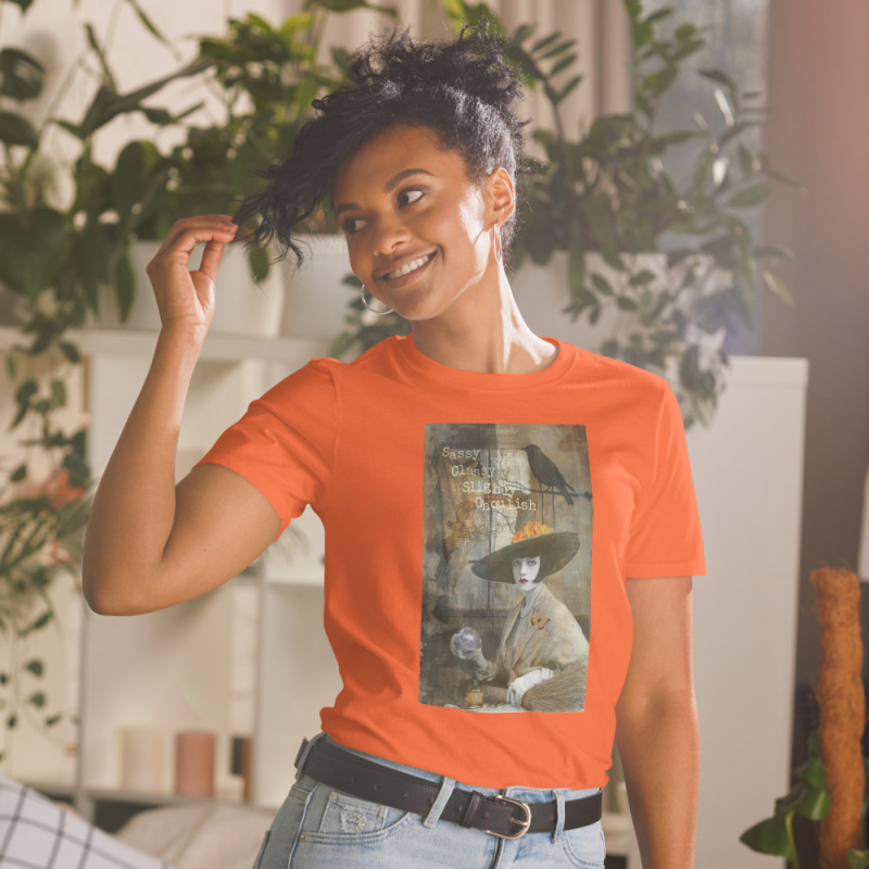 Sassy Classy Slightly Ghoulish - Short-Sleeve Unisex T-Shirt Sassy Classy Slightly Ghoulish - Short-Sleeve Unisex T-Shirt