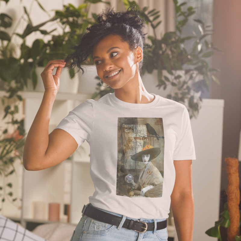 Sassy Classy Slightly Ghoulish - Short-Sleeve Unisex T-Shirt Sassy Classy Slightly Ghoulish - Short-Sleeve Unisex T-Shirt