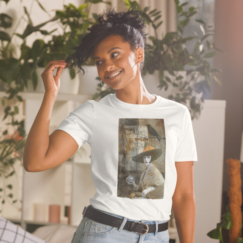 Sassy Classy Slightly Ghoulish - Short-Sleeve Unisex T-Shirt Sassy Classy Slightly Ghoulish - Short-Sleeve Unisex T-Shirt