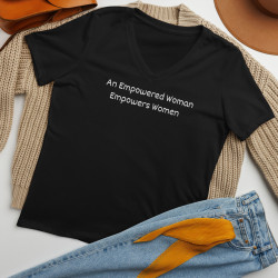 Women’s relaxed v-neck t-shirt