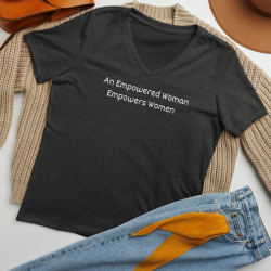 Women’s relaxed v-neck t-shirt