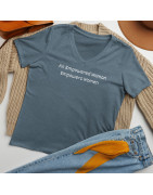 Women’s relaxed v-neck t-shirt