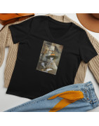 Sassy Classy, Slightly Ghoulish - V Neck Tee