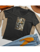 Sassy Classy, Slightly Ghoulish - V Neck Tee