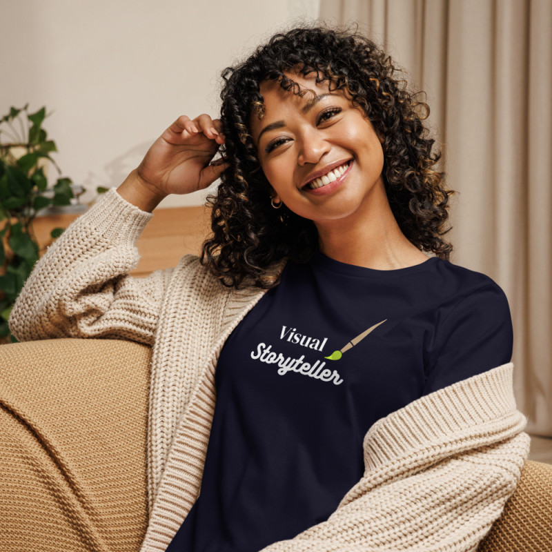 Visual Storyteller - Women's Relaxed T-Shirt