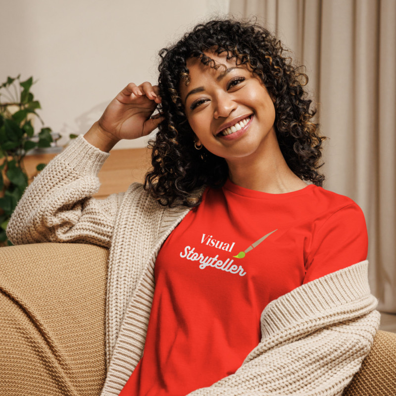 Visual Storyteller - Women's Relaxed T-Shirt