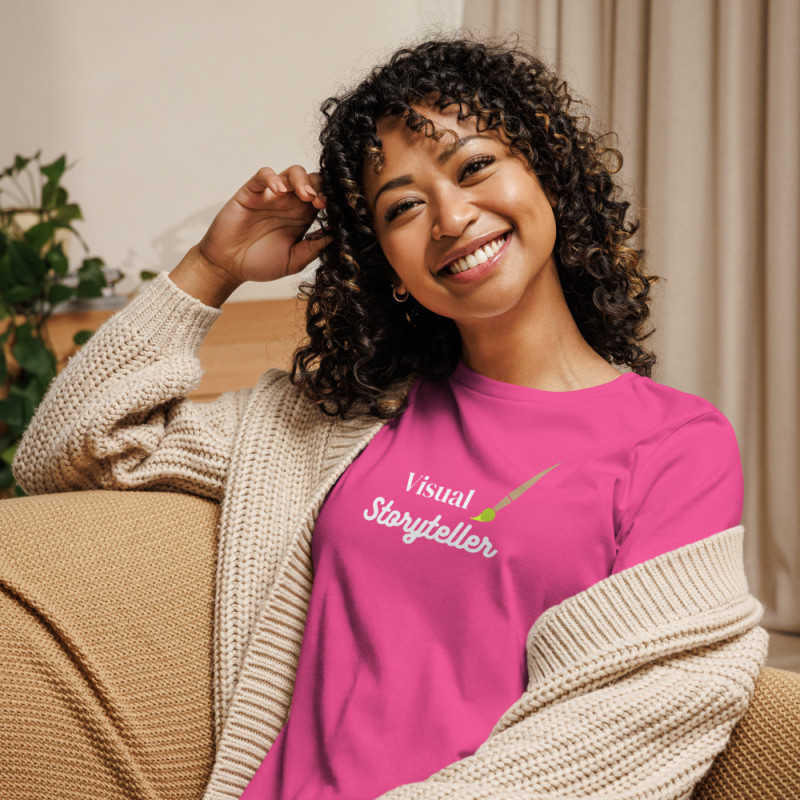 Visual Storyteller - Women's Relaxed T-Shirt