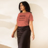 Creative. Confident. Unapologetic - Women’s high-waisted t-shirt