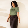 Creative. Confident. Unapologetic - Women’s high-waisted t-shirt