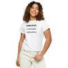 Creative. Confident. Unapologetic - Women’s high-waisted t-shirt