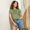 Creative. Confident. Unapologetic - Women’s high-waisted t-shirt
