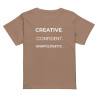Creative. Confident. Unapologetic Women’s high-waisted t-shirt