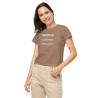 Creative. Confident. Unapologetic Women’s high-waisted t-shirt