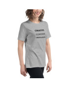 Creative. Confident. Unapologetic Women's Relaxed T-Shirt