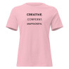 Creative. Confident. Unapologetic Women's Relaxed T-Shirt