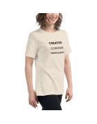 Creative. Confident. Unapologetic Women's Relaxed T-Shirt