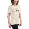 Creative. Confident. Unapologetic Women's Relaxed T-Shirt