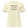 Creative. Confident. Unapologetic Women's Relaxed T-Shirt