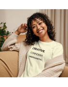 Creative. Confident. Unapologetic Women's Relaxed T-Shirt