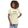 Creative. Confident. Unapologetic Women's Relaxed T-Shirt