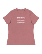 Creative. Confident. Unapologetic. Women's Relaxed T-Shirt
