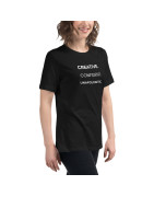 Creative. Confident. Unapologetic. Women's Relaxed T-Shirt