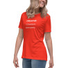 Creative. Confident. Unapologetic. Women's Relaxed T-Shirt