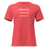 Creative. Confident. Unapologetic. Women's Relaxed T-Shirt