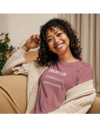 Creative. Confident. Unapologetic. Women's Relaxed T-Shirt