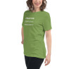 Creative. Confident. Unapologetic. Women's Relaxed T-Shirt