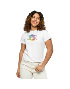 I am silently judging you color palette - Women’s high-waisted t-shirt