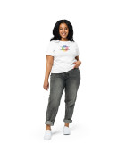 I am silently judging you color palette - Women’s high-waisted t-shirt