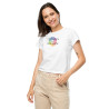 I am silently judging you color palette - Women’s high-waisted t-shirt