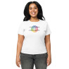 I am silently judging you color palette - Women’s high-waisted t-shirt