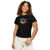 I am silently judging your color palette - Women’s high-waisted t-shirt