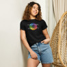I am silently judging your color palette - Women’s high-waisted t-shirt