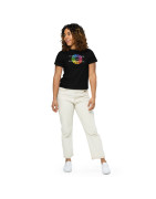 I am silently judging your color palette - Women’s high-waisted t-shirt