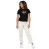 I am silently judging your color palette - Women’s high-waisted t-shirt